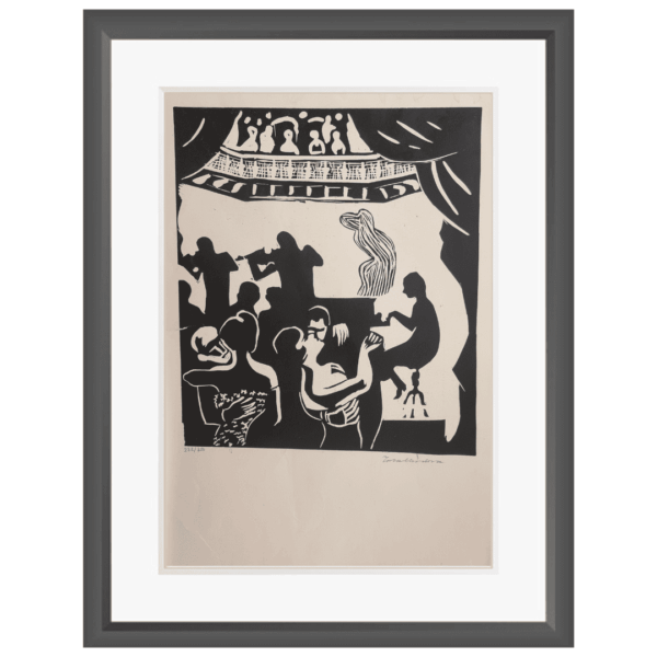 Tarrallardona Serigrafía Serie Billares 7