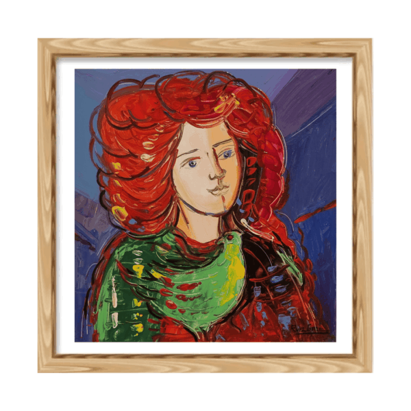 Ruiz Galo Mujer de pelo rojo