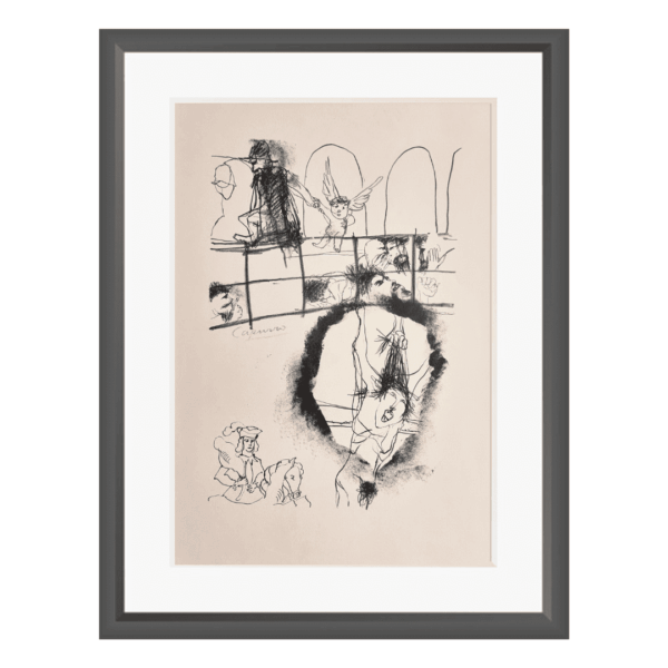 Héctor Capurro Litografía Edición Club De La Estampa Bs As