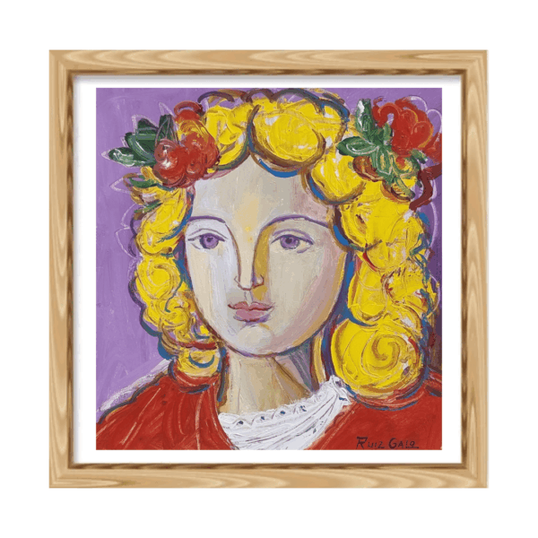 Ruiz Galo Peinado con Flores