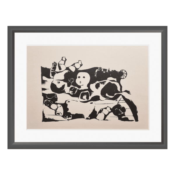 José Rueda Litografía Edición Club De La Estampa Bs As