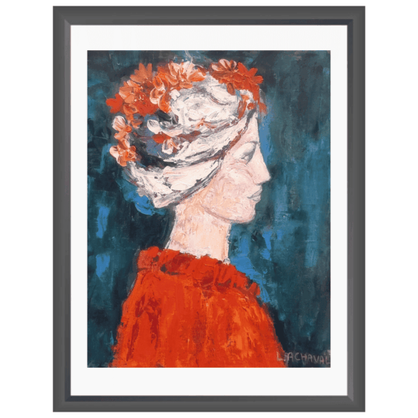 Honorio López Achaval Dama con Turbante