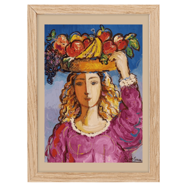 Ruiz Galo La Vendedora de Frutas