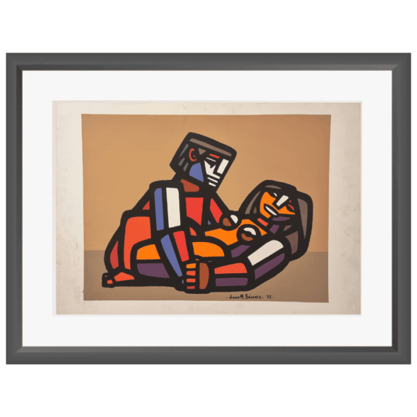 Juan Manuel Sánchez Pareja Recostada