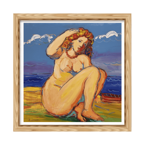 Ruiz Galo Desnudo y Cielo