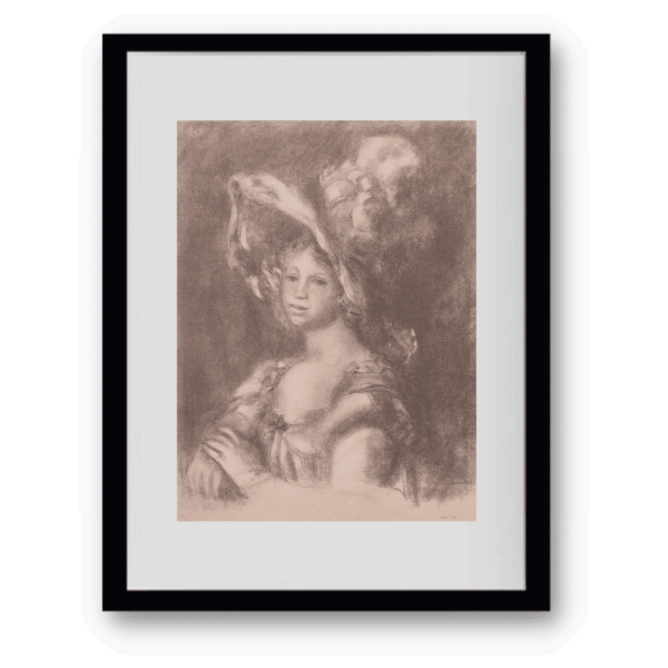 Pierre Auguste Renoir Femme Buste