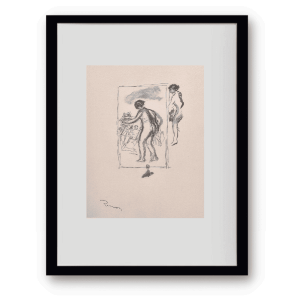 Pierre Auguste Renoir Mujer con Caldo de Vid