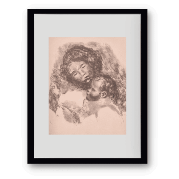 Pierre Auguste Renoir Maternidad