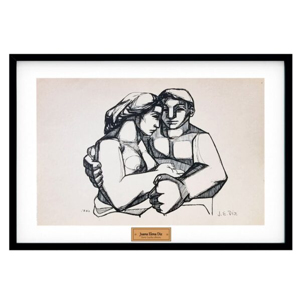 Juana Elena Diz, Dibujo Movimiento Espartaco