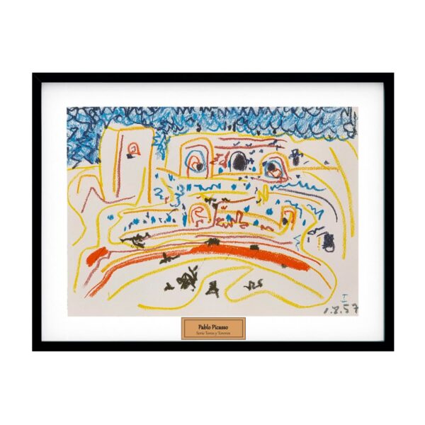 Pablo Picasso Toros y Toreros Nro 30 Litografía (copia)