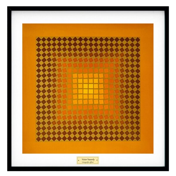 Victor Vasarely Naranja