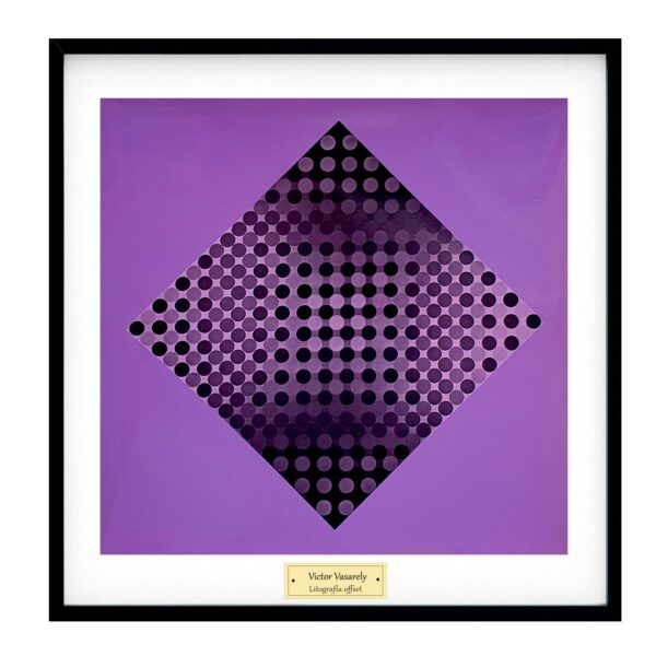 Victor Vasarely Morado