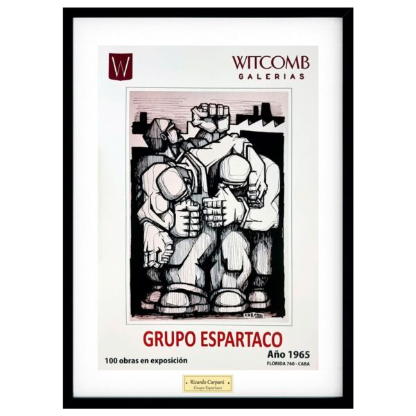 Ricardo Carpani, Afiche 5 Movimiento Espartaco